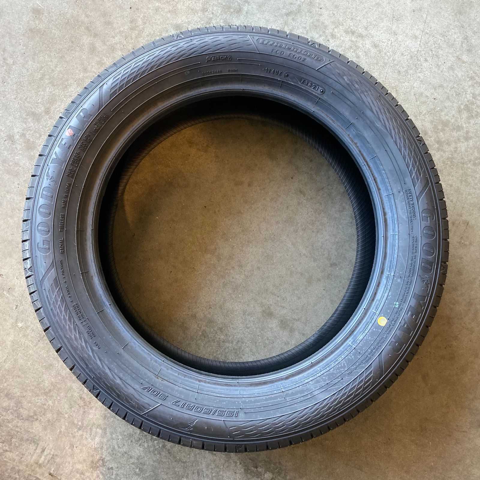 未使用品サマータイヤ4本195/60R17 グッドイヤー90V 2025年製 195/60r17 サマー 新品4本セット 商品一覧 - コニシタイヤ Yahoo