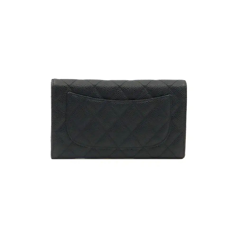 【CHANEL】A31506 キャビア クラシック フラップ 三つ折り長財布 シャネル(CHANEL)シャネル 三つ折長財布 三つ折り長財布 財布