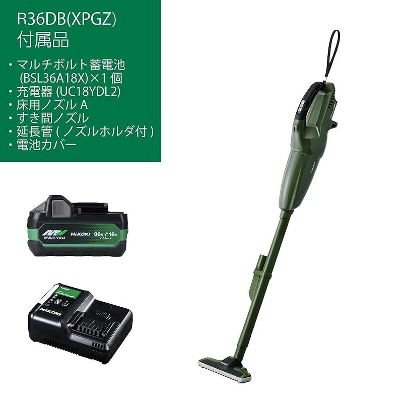 新品　HiKOKI コードレスクリーナー 本体のみ　36v　ハイコーキ HiKOKI（ハイコーキ） 36Vコードレスクリーナー 本体のみ