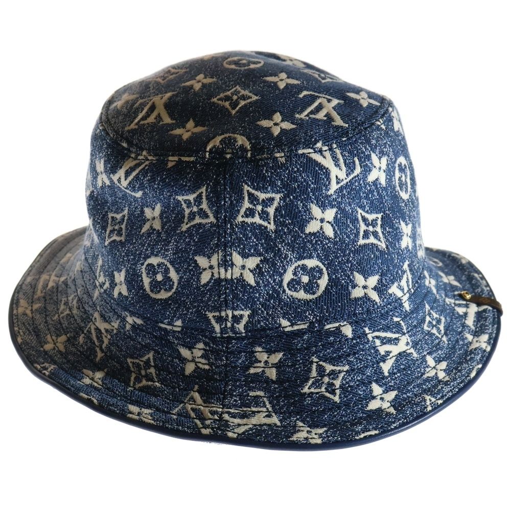 値下げしました！ルイヴィトン☆ 美品　定価11万 バケットハット モノグラム Louis Vuitton バケットハット デニム M 77435 楽天市場】LOUIS