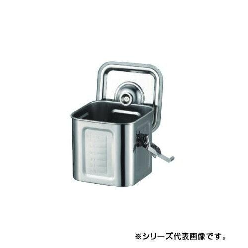 2営業日で発送 アズワン 赤川 16180 目盛付角ポット フック付18cm