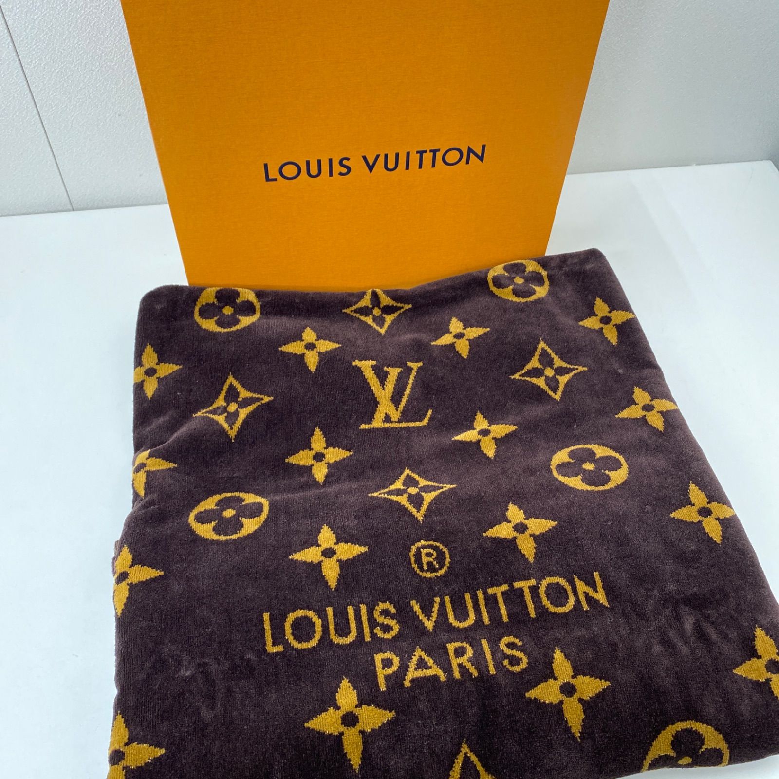 LOUIS VUITTON ルィヴィトン ブランケット タオル M72364 LOUIS
