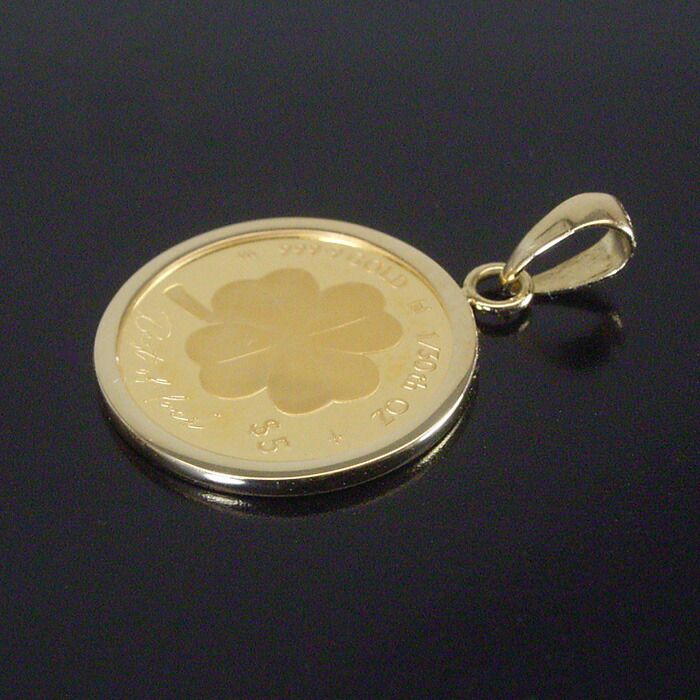 2025年限定品 純金 コインネックレス 金貨 24金 K24 1/30oz 1/30