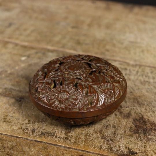 銅製 仏像 彫刻印泥盒 インク盒 アクセサリー盒 文房具 書道具 装飾品 置物 銅製 仏像 彫刻印泥盒 インク盒 アクセサリー盒 文房具 書道具