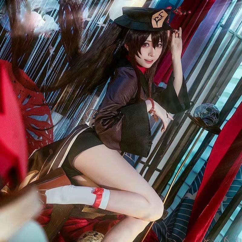 原神 胡桃 (フータオ) 璃月 (リーユェ) コスプレ衣装 豪華版