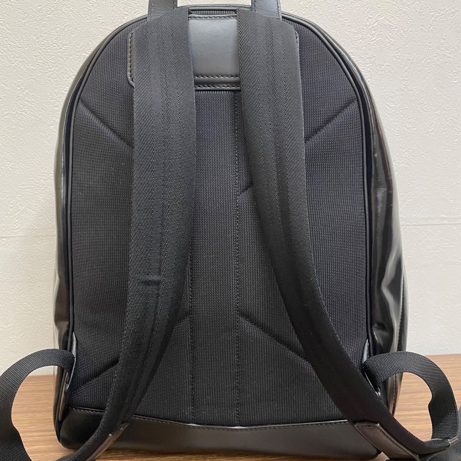 ◎ 【美品】BURBERRYバーバリー コーティングキャンバス ブラック