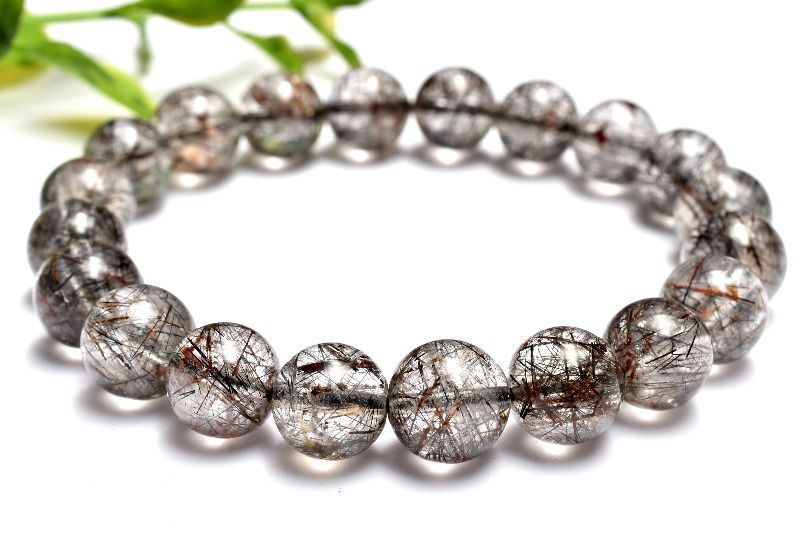 希少天然石ブラックムーンストーン大玉約14mm数珠ブレスレット石街 天然石 珍しい！天眼ブラックムーンストーン ブレスレット