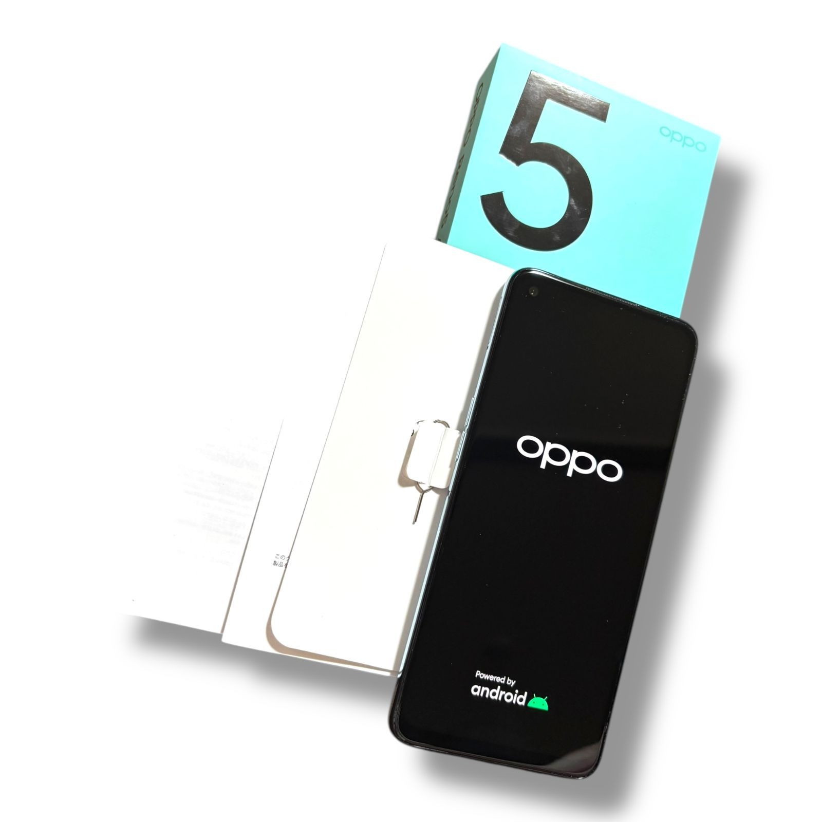 [中古] OPPO Reno5A アイスブルー CPH2199 SIMフリー [管理番号1642]