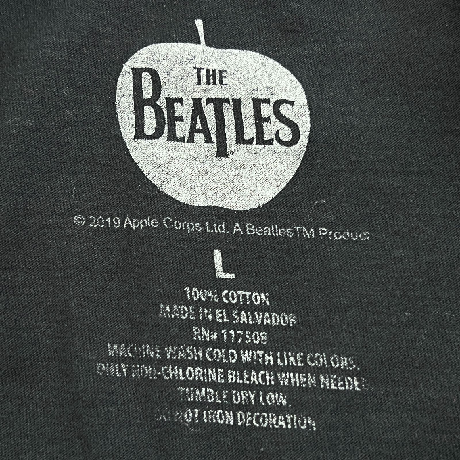 THE BEATLES ビートルズ ABBEY ROAD アビーロード モノクロカラー トップス 半袖Tシャツ プリントTシャツ 古着 ブラック 黒 L  - メルカリ