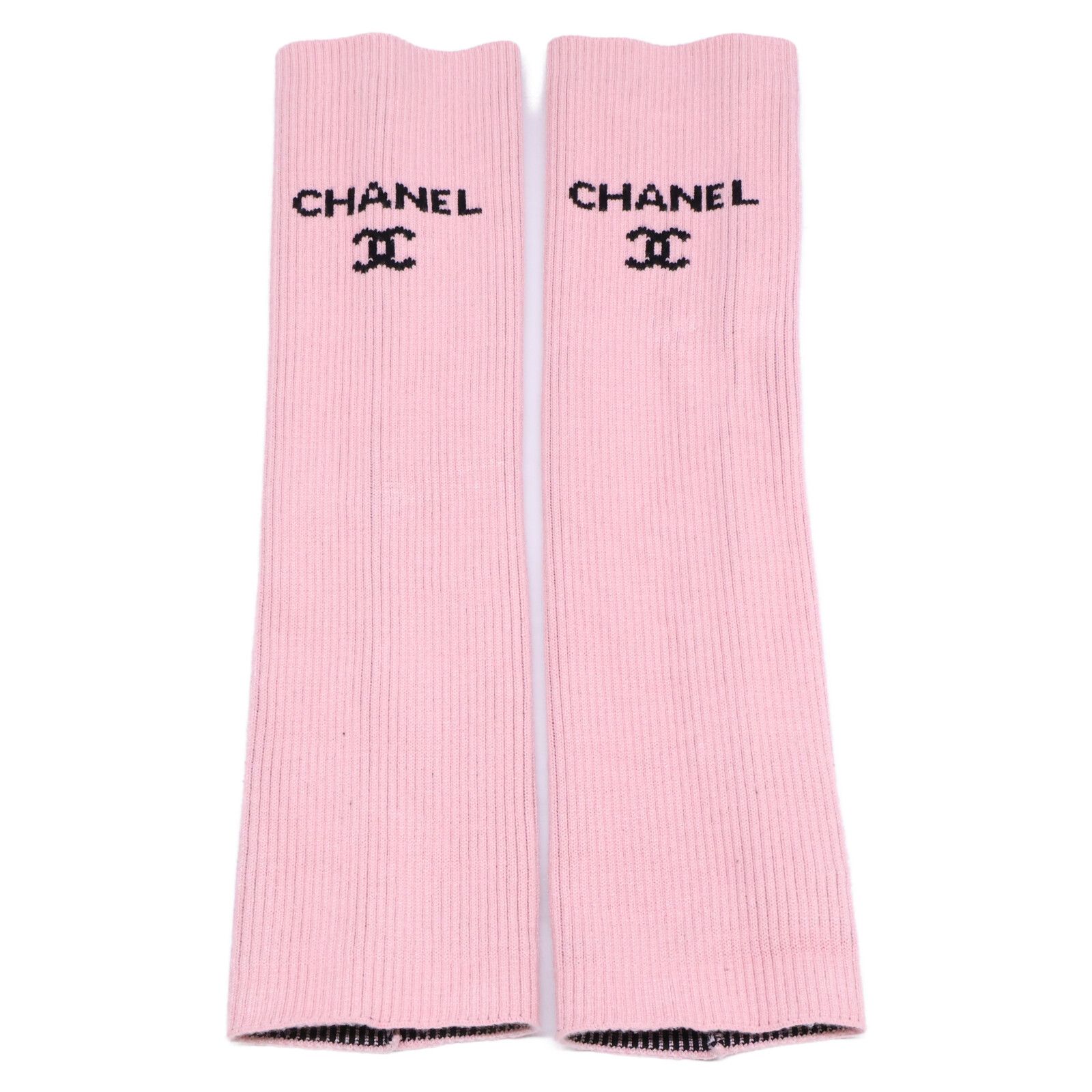 CHANEL シャネル ロゴ ココマーク レッグウォーマー
