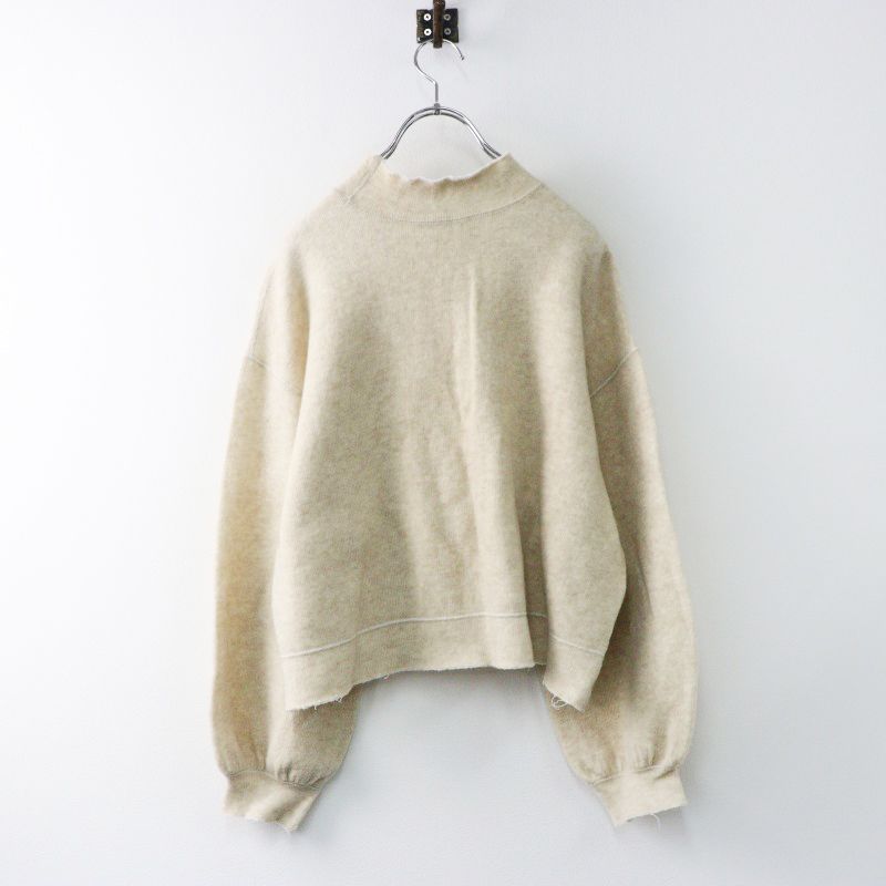 mina perhonen home circleニットカーディガンblack | Lin total
