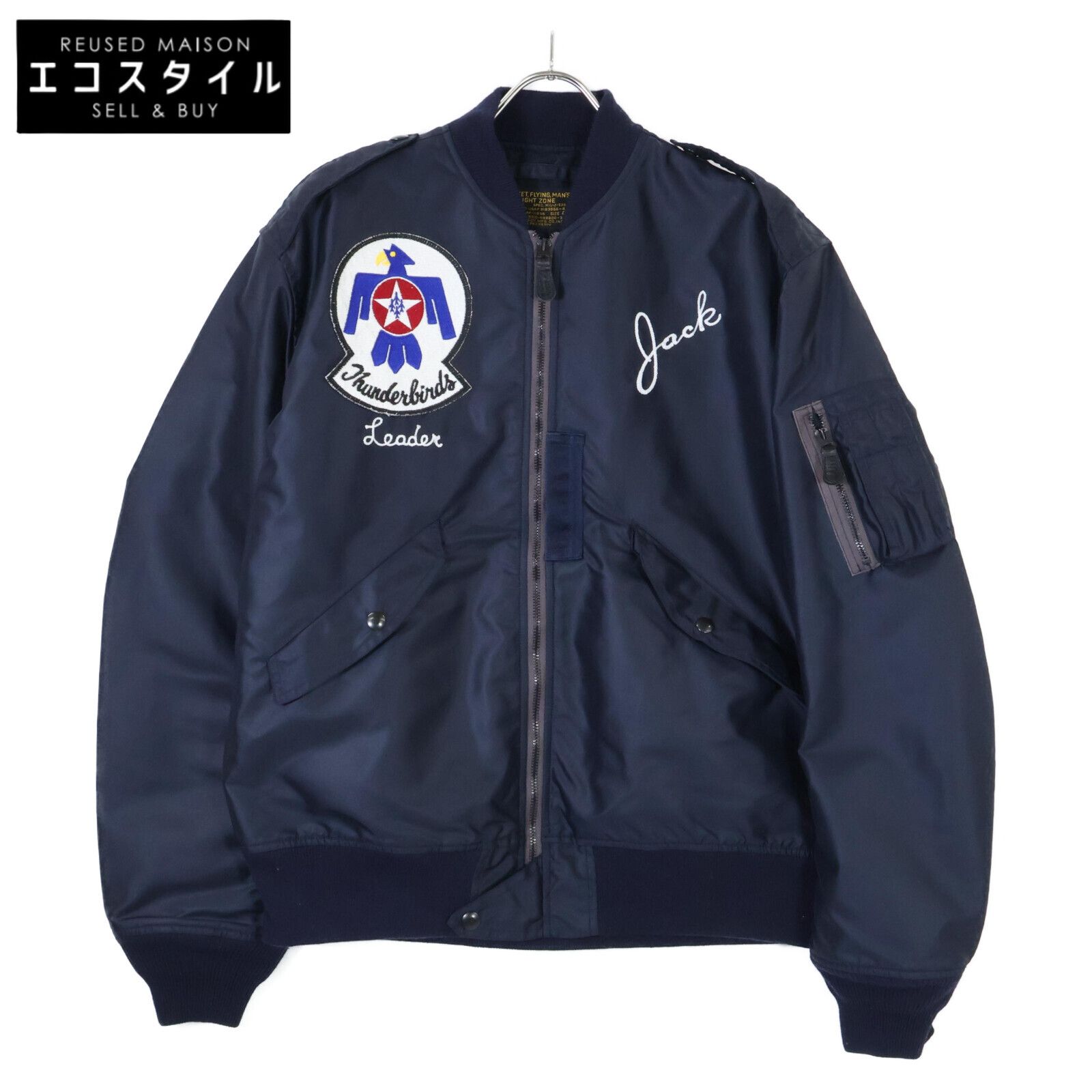 THE REAL MCCOY S ザリアルマッコイズ MJ23004 Type L-2A Thunderbirds フライト 40