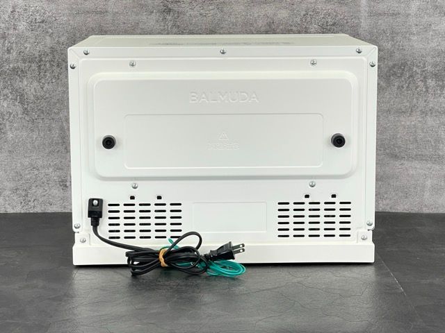 ジャンク品　BALMUDA オーブンレンジ K04A-WH ホワイト BALMUDA バルミューダ オーブンレンジ The Range K04A-WH