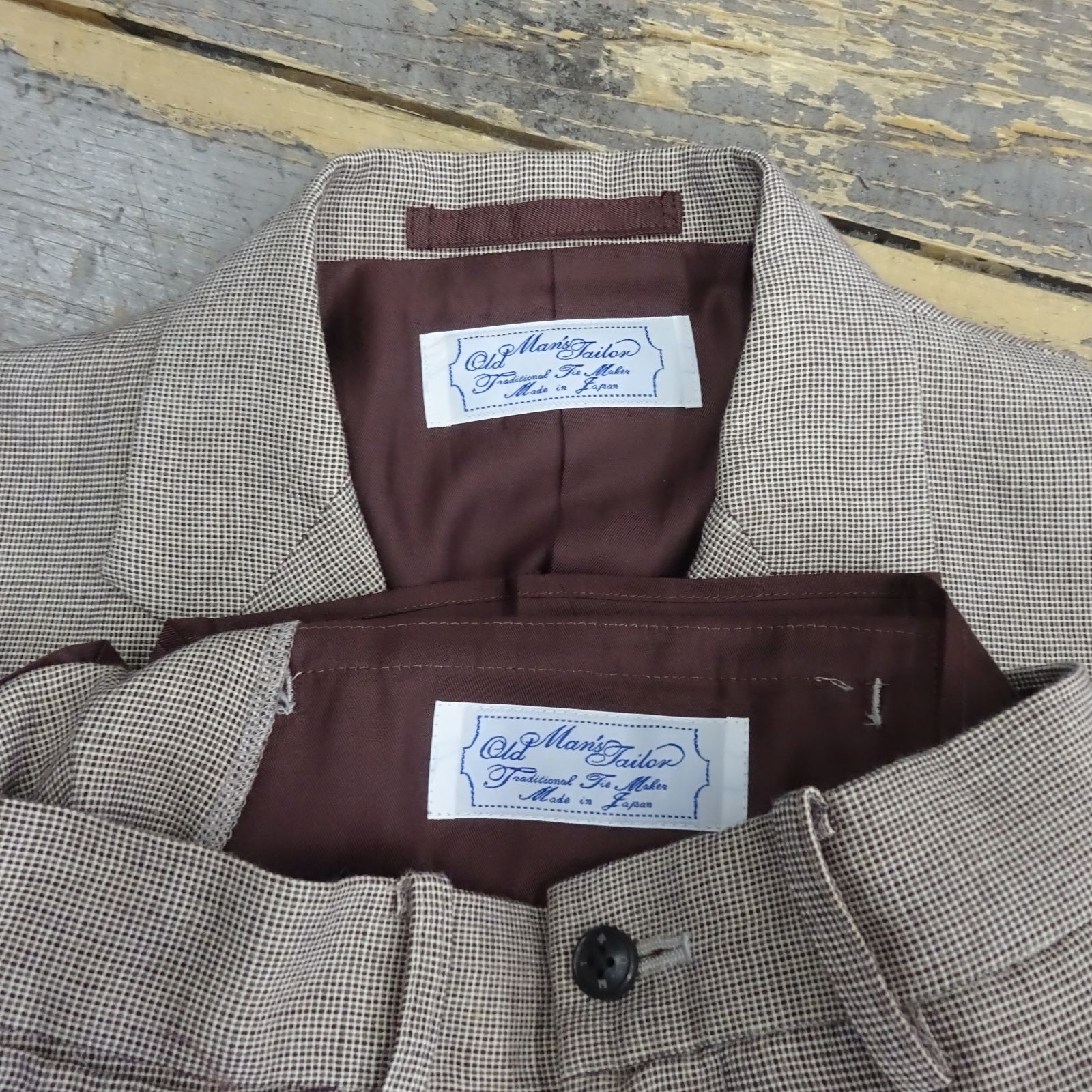 OLDMAN'S TAILOR】セットアップ OLDMAN'S TAILOR オールドマンズーラー