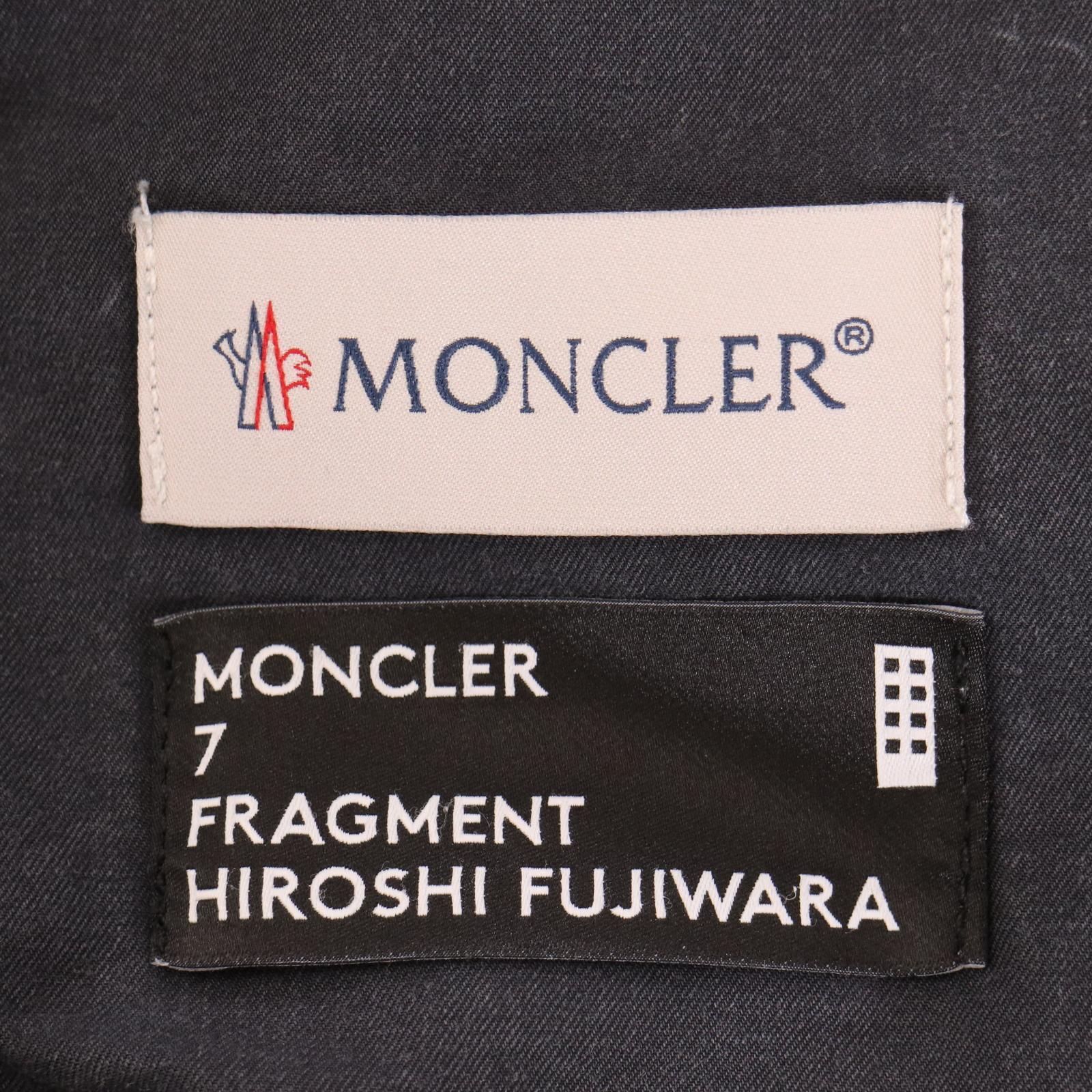 7 MONCLER FRAGMENT HIROSHI FUJIWARA モンクレール フラグメント 裾カットオフ ショーツ ショートパンツ 藤原ヒロシ  表記サイズ48 【2405】 - メルカリ