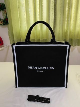 タイ限定 dean&deluca メトロポリタン 新品 トートバッグ ディーンアンドデルーカ バンコク 限定 トートバック 黒 ブラック 限定 バッグ  トート ディーン&デルーカ タイ 限定トート バンコク限定 プレゼント 2