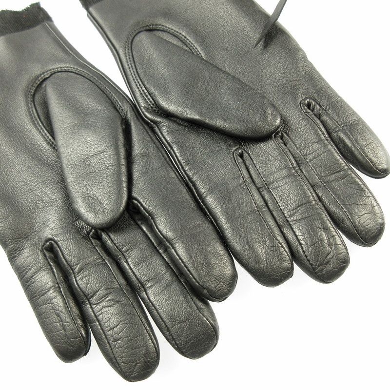 姫路東店】 中古 ASKYY アスキー 手袋 LAYERED GLOVES ブラック 【134