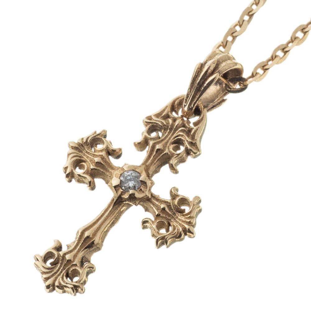 直営 ダイヤモンドゴールドクロスチャーム アルテミスクラシック ゴールド ジュエリーブランド