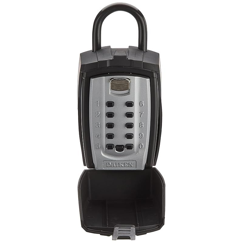 ダイケン ボックス付南京錠 キー保管ボックス DK-N500 DKN500 1