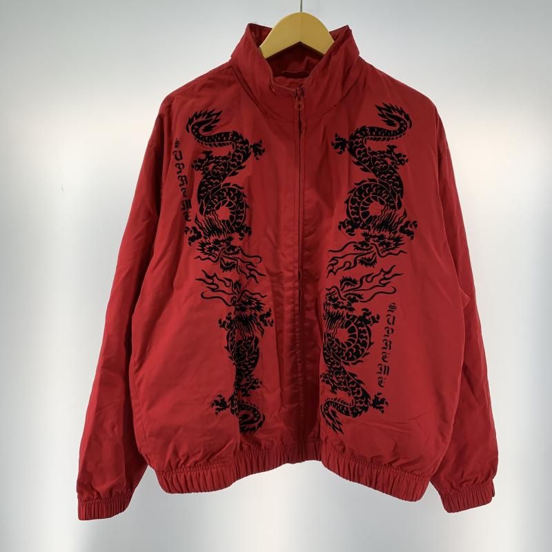 中古】Supreme 21ss Dragon Track Jacket サイズS レッド