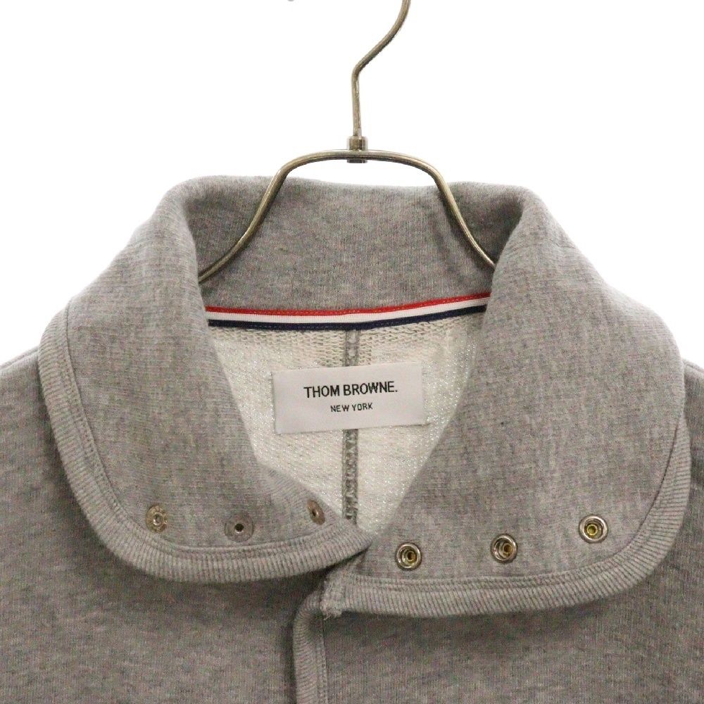 THOM BROWNE (トムブラウン) 襟付き フロントボタン コットン THOM BROWNE (トムブラウン) 襟付き フロントボタン コットン