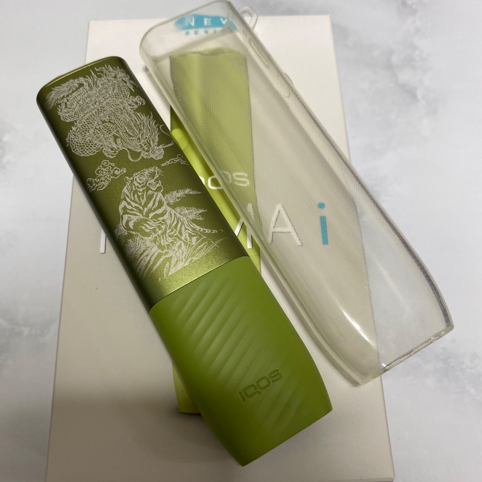 龍 虎 デザイン レーザー加工 iQOS ILUMA i ONE アイコス イルマ i