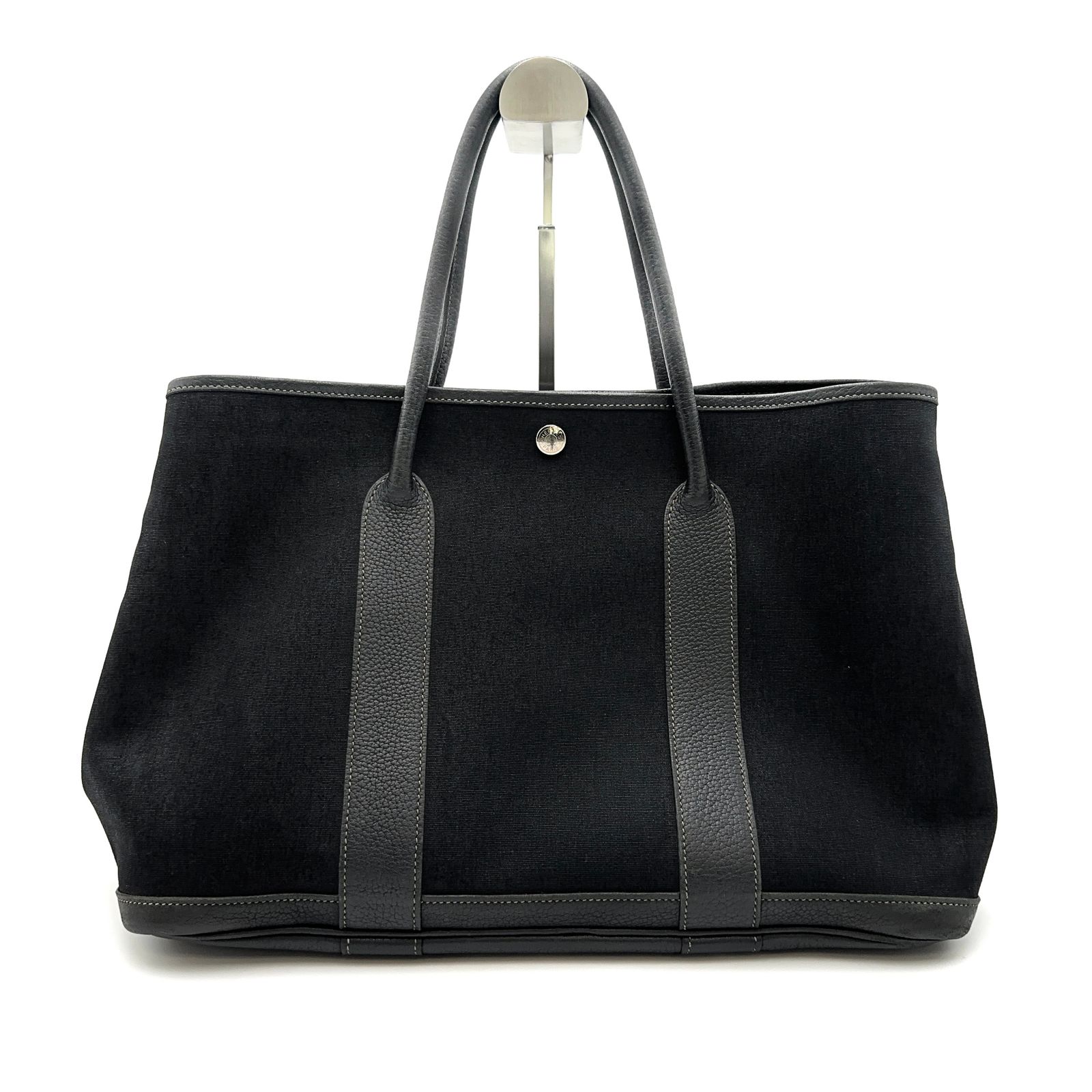 極美品】HERMES エルメス ガーデンパーティー PM 36 キャンバス  