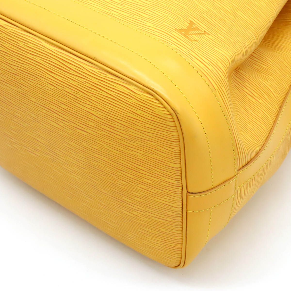 ルイ ヴィトン エピ ノエ 巾着型 ショルダーバッグ セミショルダー ワンショルダー タッシリイエロー 黄色 （12420635）