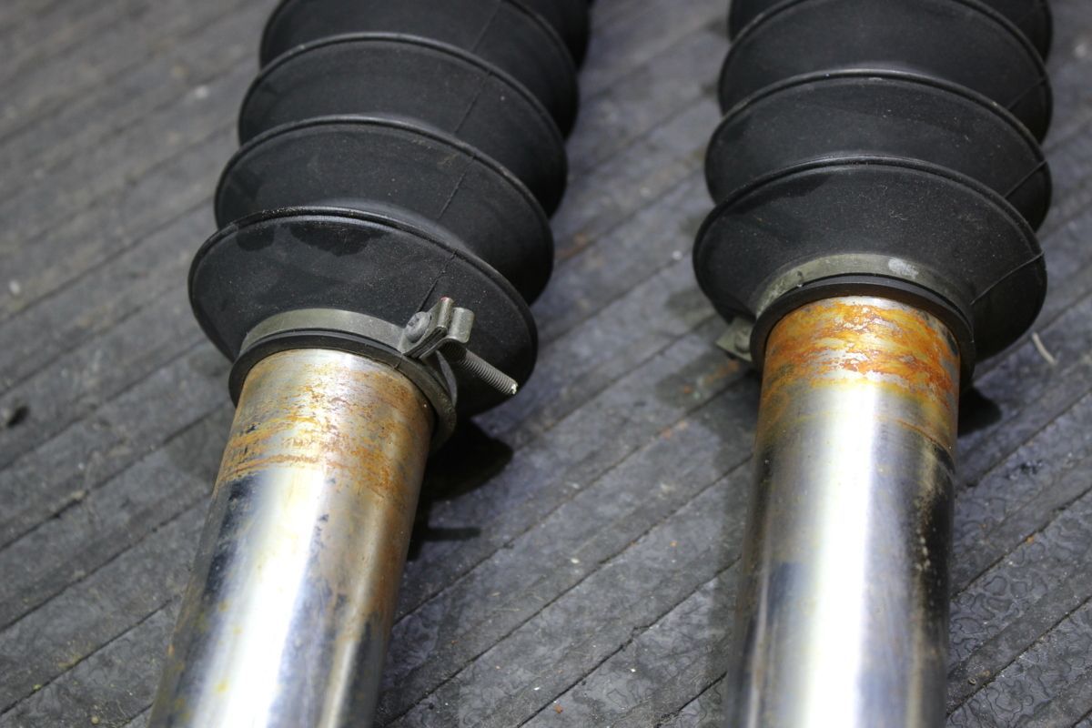 シルクロード L250S フロントフォーク H12-42 BRIGHTFACE_UK