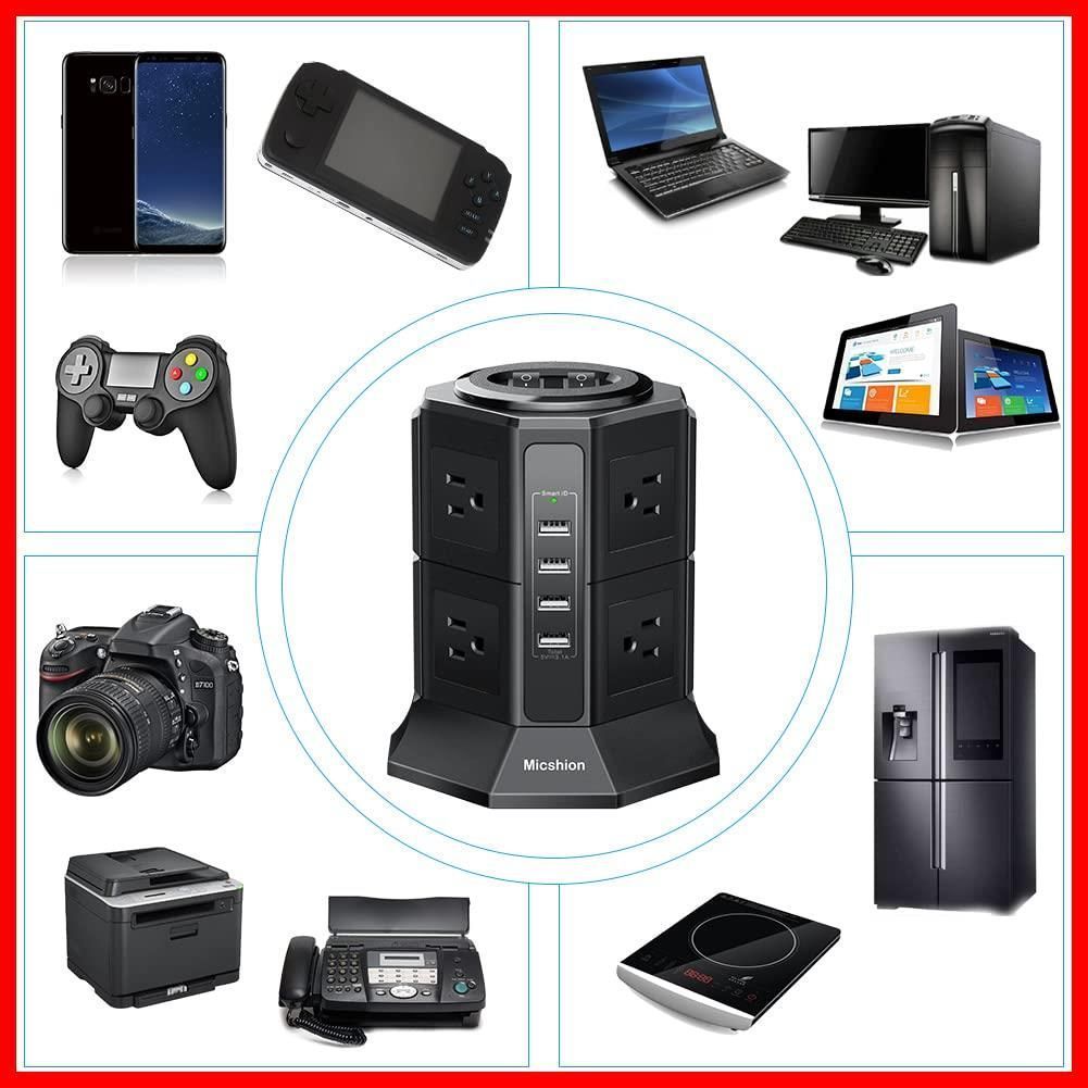 PSE認証 ブラック 家庭用 職場用 延長コード2m 過負荷保護 M CHRISTIANNAURATH_COM_BR