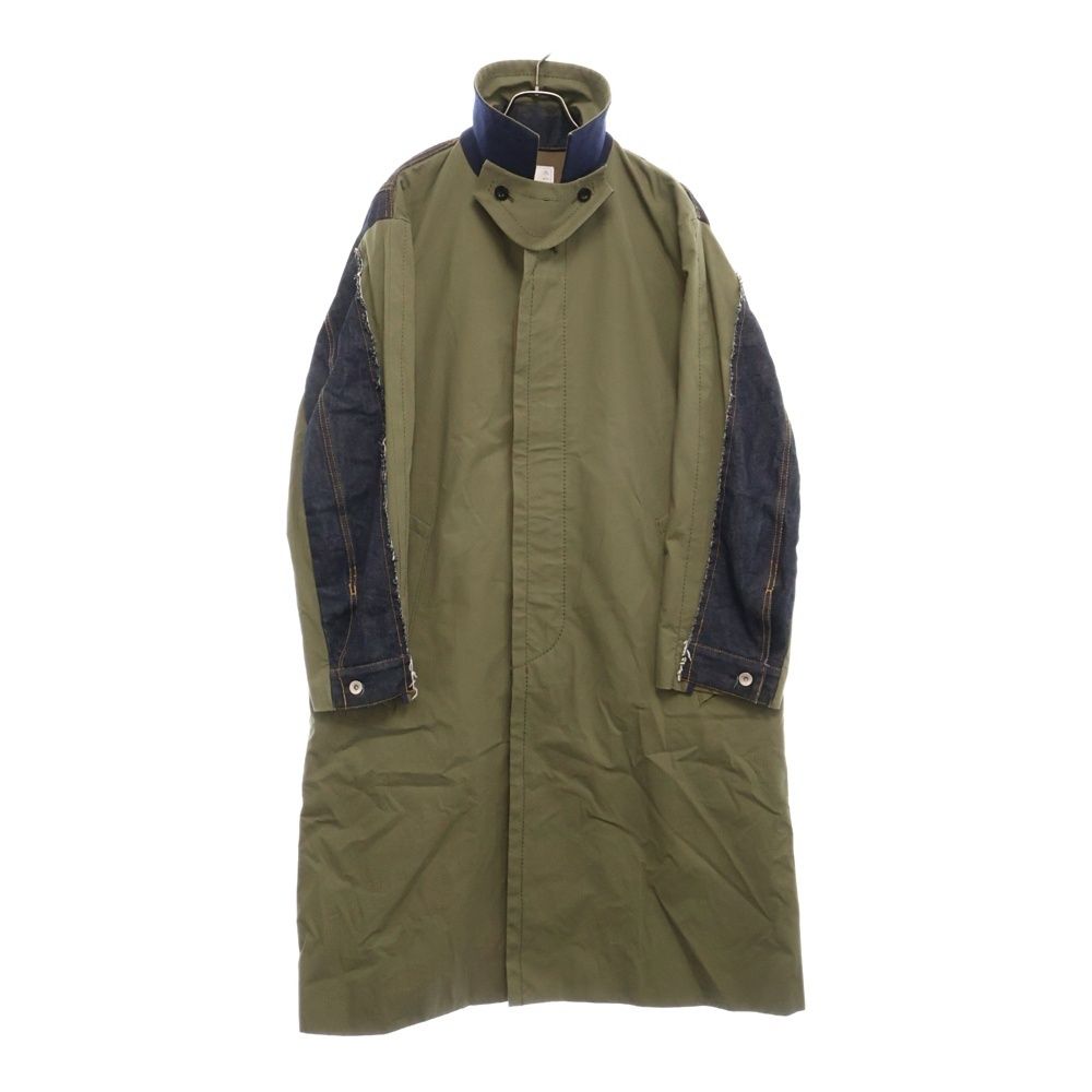 Sacai サカイ 20AW ドッキング ミリタリーコート Sacai (サカイ) 【SAMPLE】 20AW 再構築 デニム ミリタリー