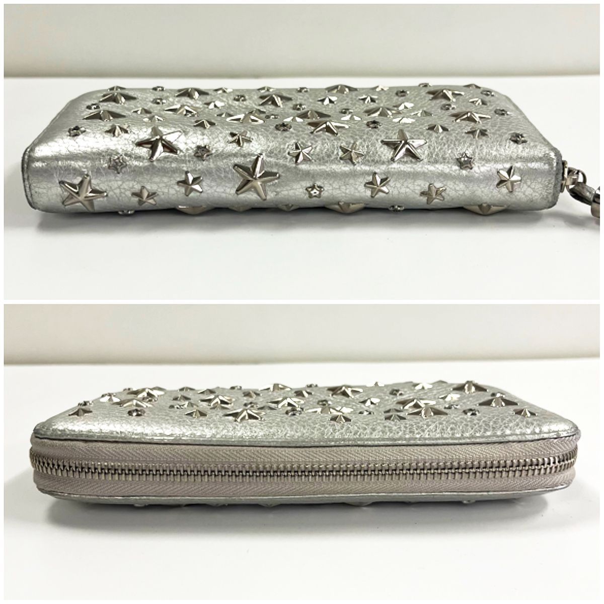 新品未使用 JIMMY CHOO ジミーチュウ スタースタッズ 長財布