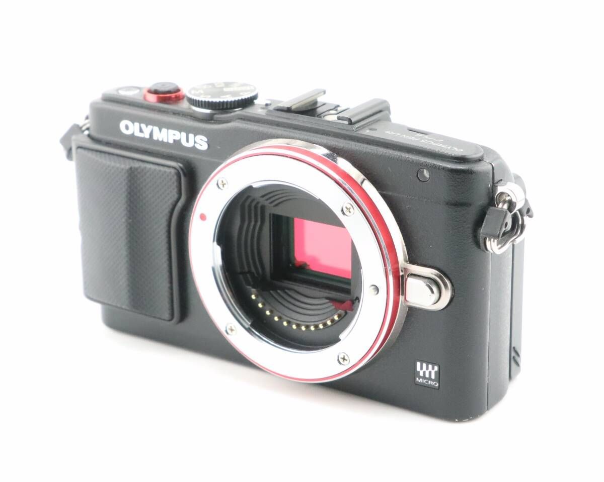 ☆オリンパス OLYMPUS PEN Lite E-PL6 ボディ ブラック☆ W0755