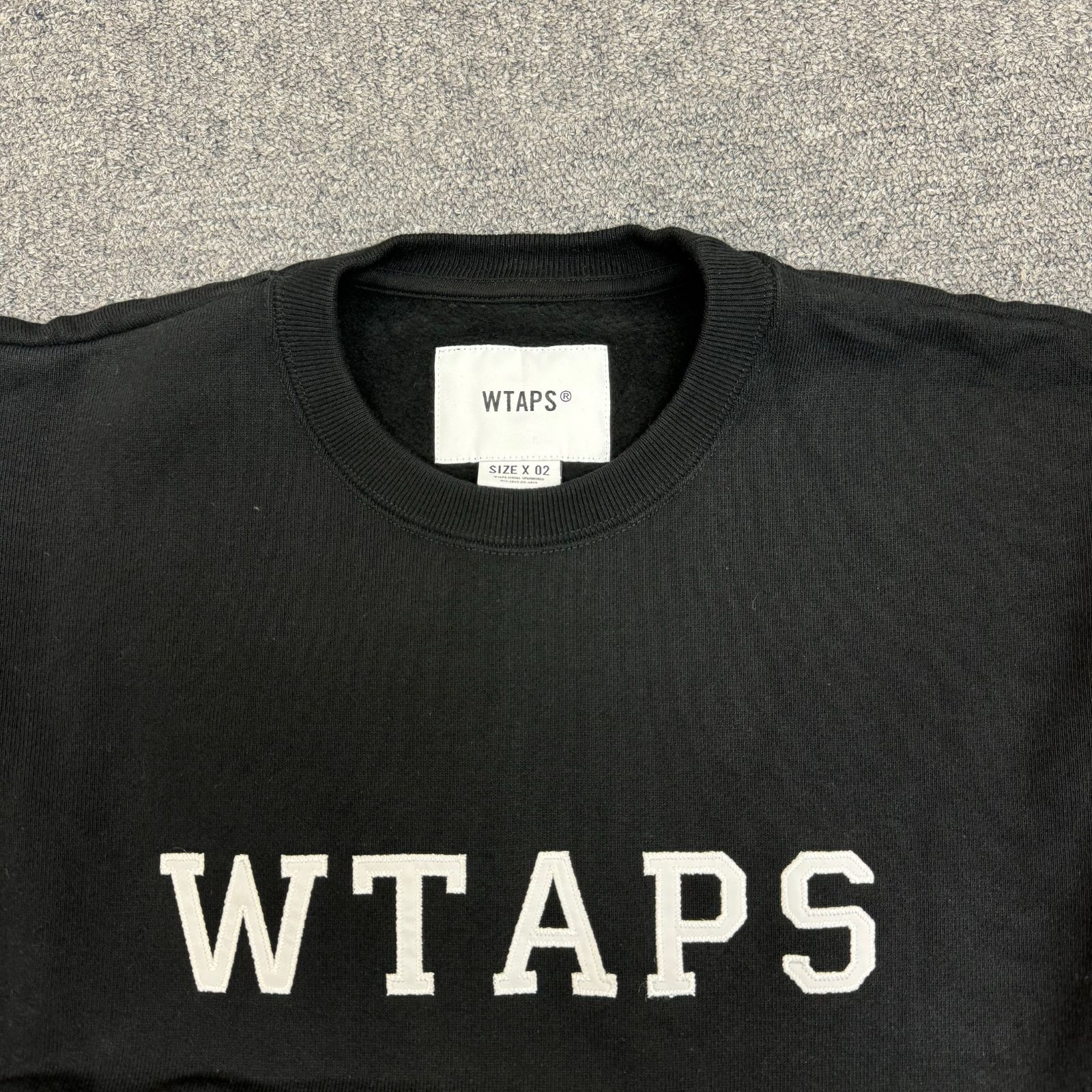 定価30800円 新品 WTAPS 24SS ACADEMY / SWEATER / COTTON. COLLEGE 