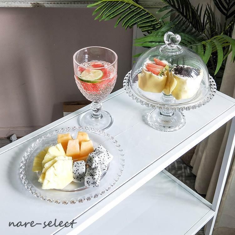 ZXGYFD 中心的なボウル、クリスタルガラスフルーツボウル、サラダ