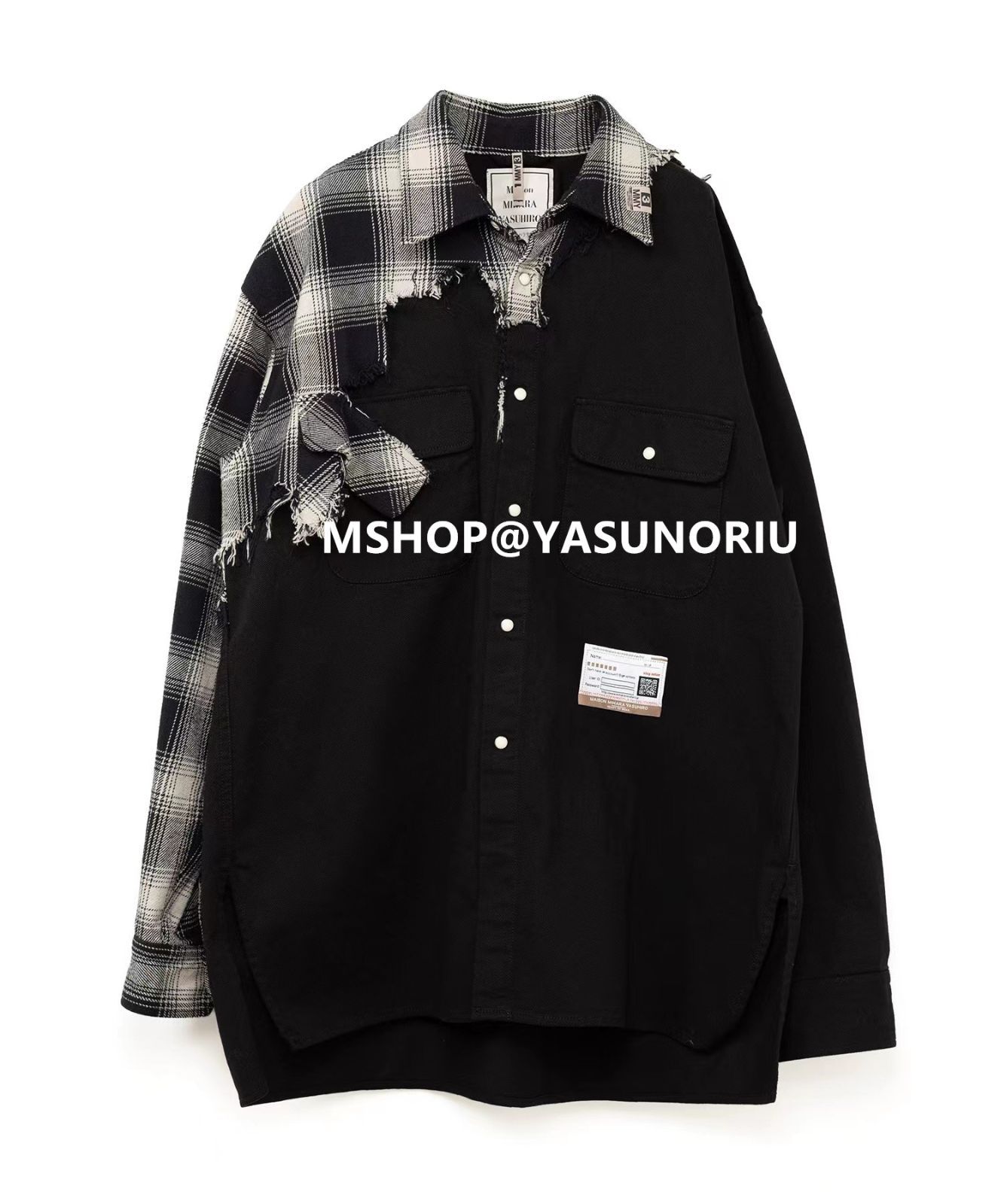 Maison MIHARA YASUHIRO Half Broken Shirt Maison MIHARA YASUHIRO Half Broken Shirt