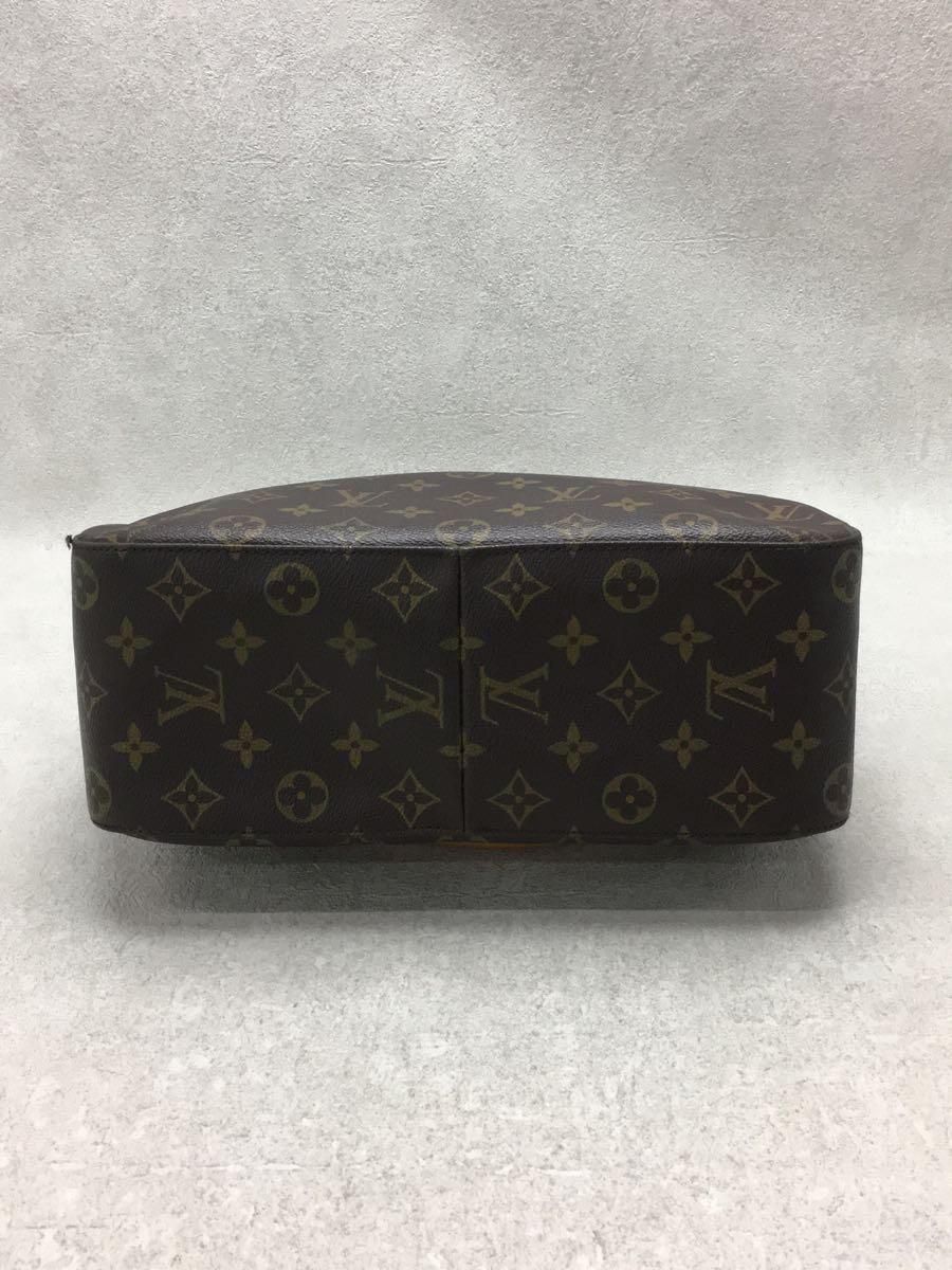 LOUIS VUITTON トートバッグ ブラウン 総柄 ルーピング モノグラムキャンバス M51145 カバン - メルカリ