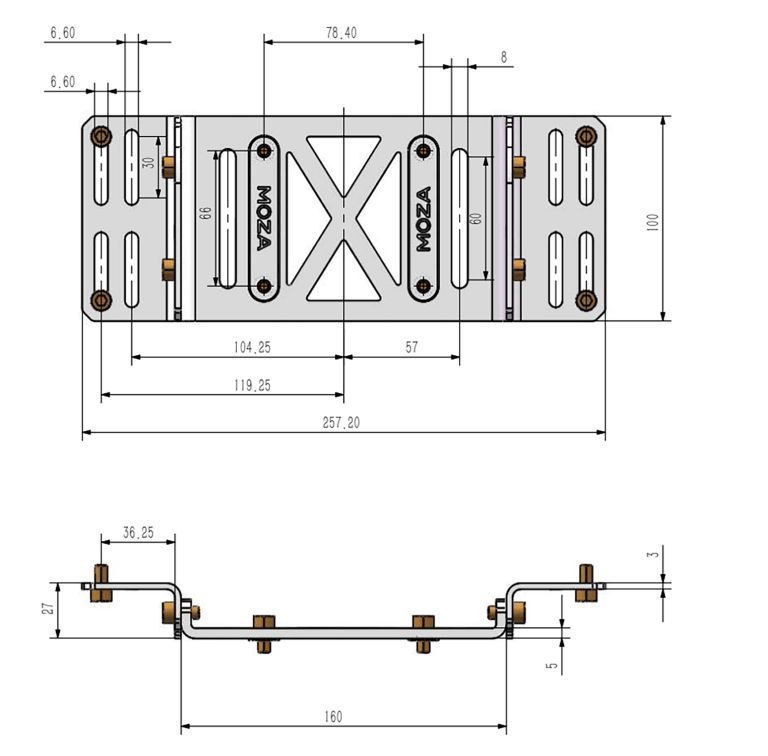 MOZA RACING　テーブルクランプ Table Clamp – MOZA Racing