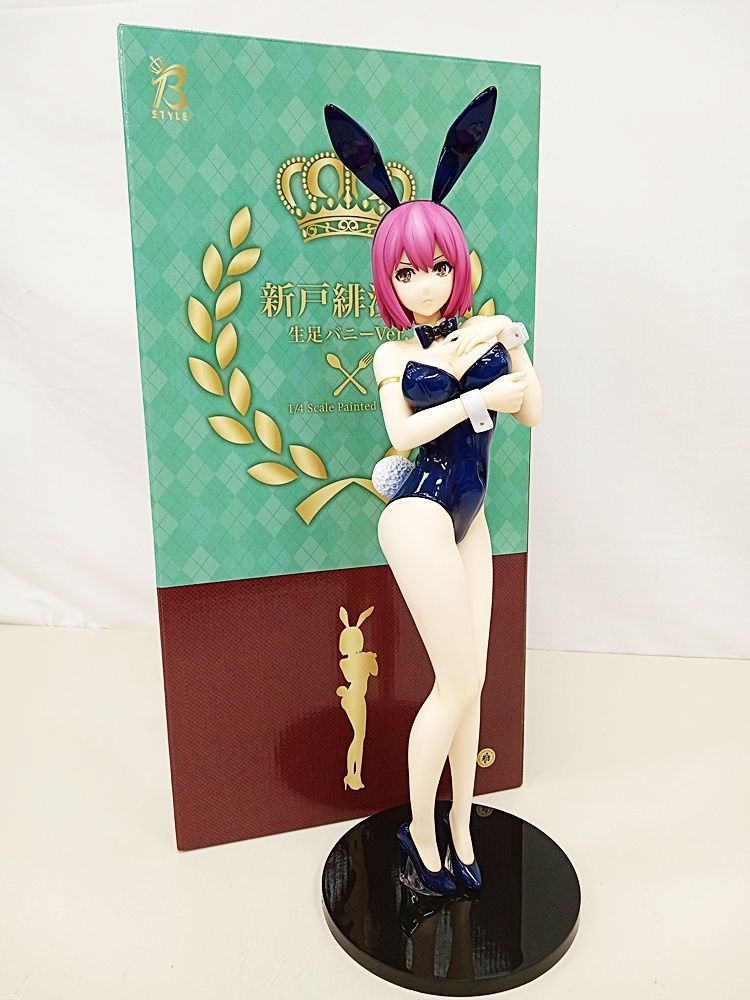 食戟のソーマ 新戸緋沙子 フリーイング　バニーVer. 1/4スケール 塗装済み完成品 1/4 食戟のソーマ 新戸緋沙子 生足バニーVer