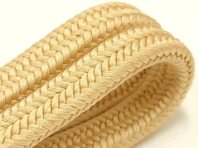 平和屋着物● 上 有職組紐道明 帯締め 冠組 杏色 宮内庁御用 国立博物館御用 東京芸術大学御用 AABB7049ay