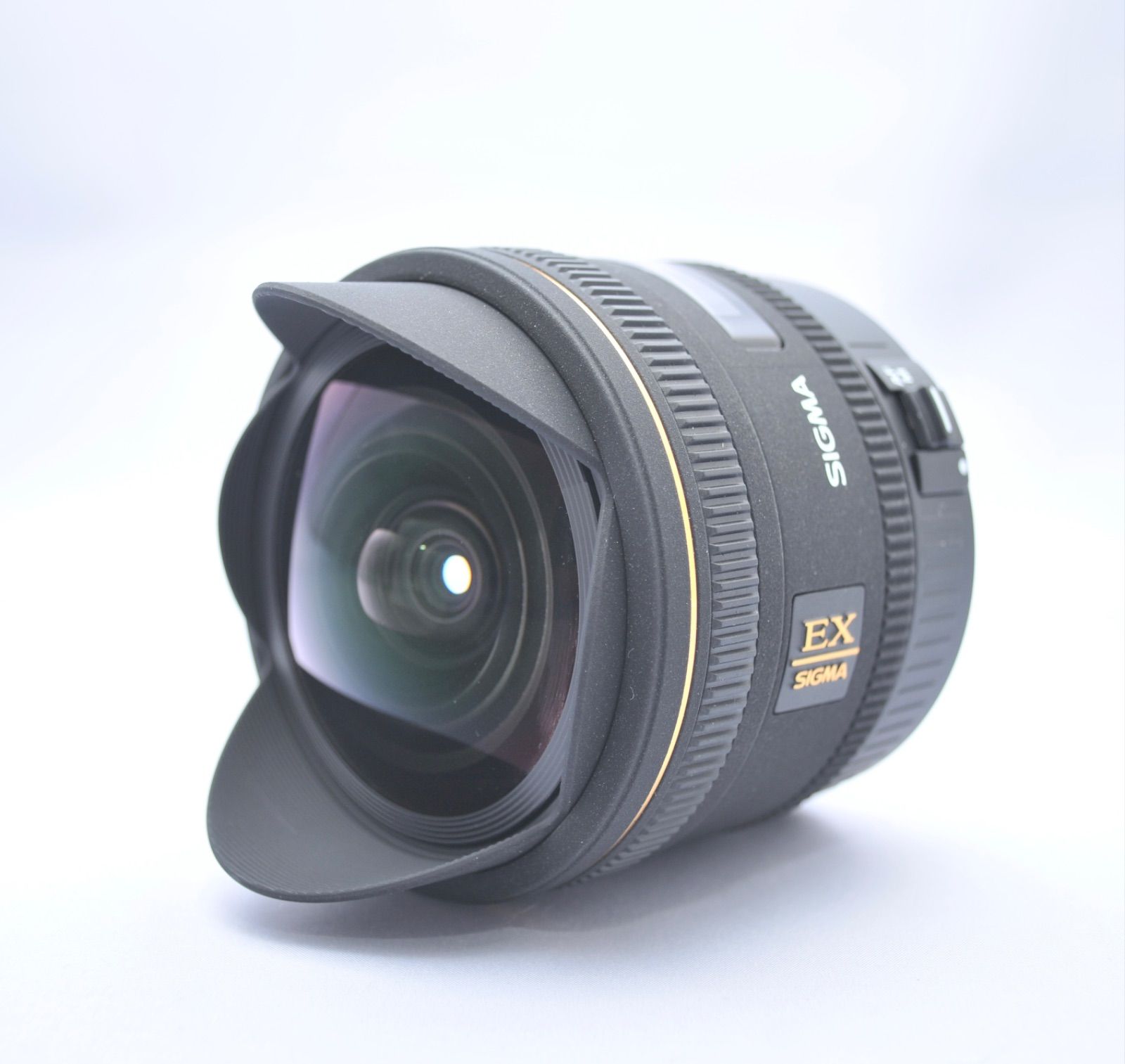 SIGMA シグマ単焦点魚眼レンズ 10mm F2.8 EX DC FISHEYE HSM キヤノン用 対角線魚眼 APS-C専用 477547 -  メルカリ