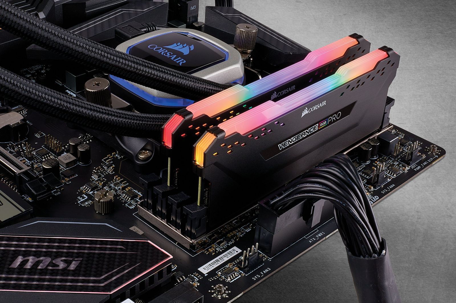 CORSAIR DDR4-3600MHz デスクトップPC用 メモリ VENGEANCE RGB PRO