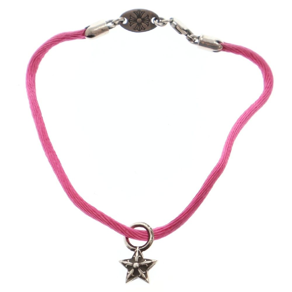 CHROME HEARTS クロムハーツ KZ スター シルク ブレスレット CHROME HEARTS クロムハーツ KZ/ケーゼット CHクロススタック