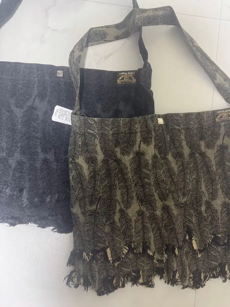 kapital フェザーデニムバッグ KAPITAL - 12ozフェザーデニム BOOK BAG