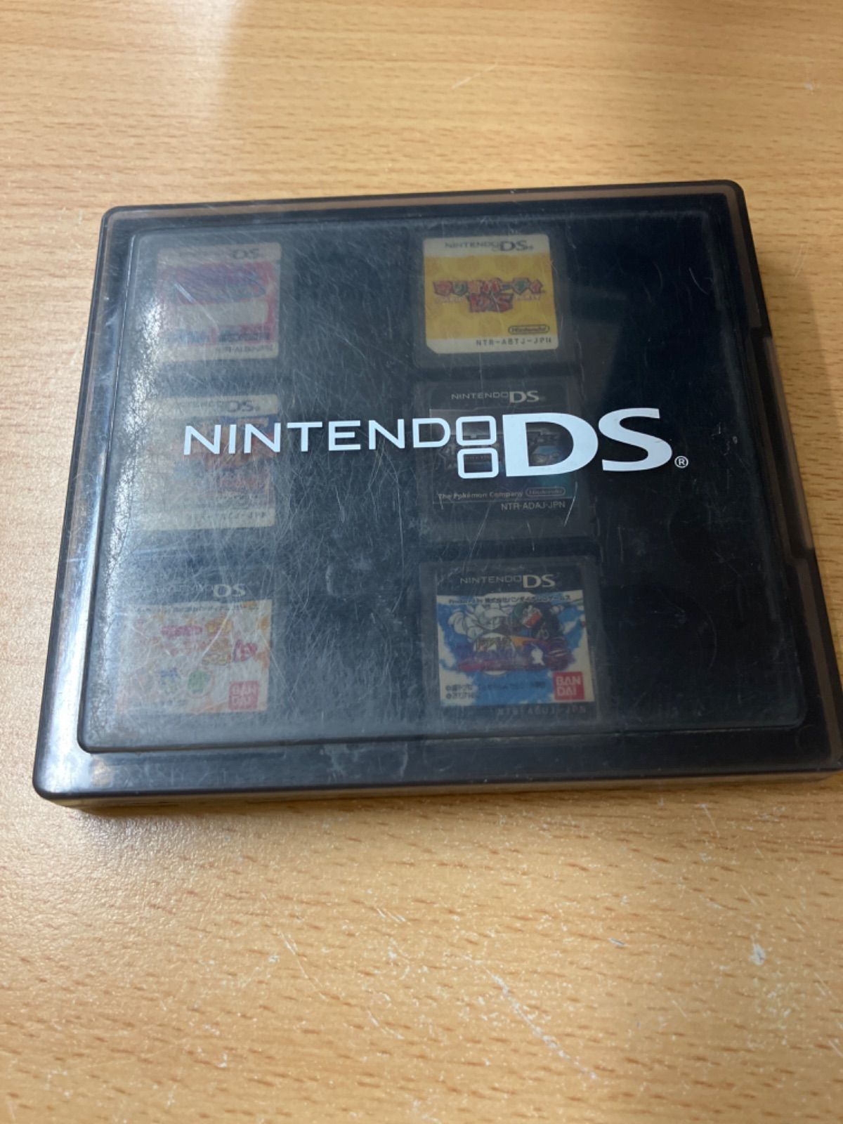 ニンテンドーDSゲームソフト（カード）6枚セット収納ケース付き