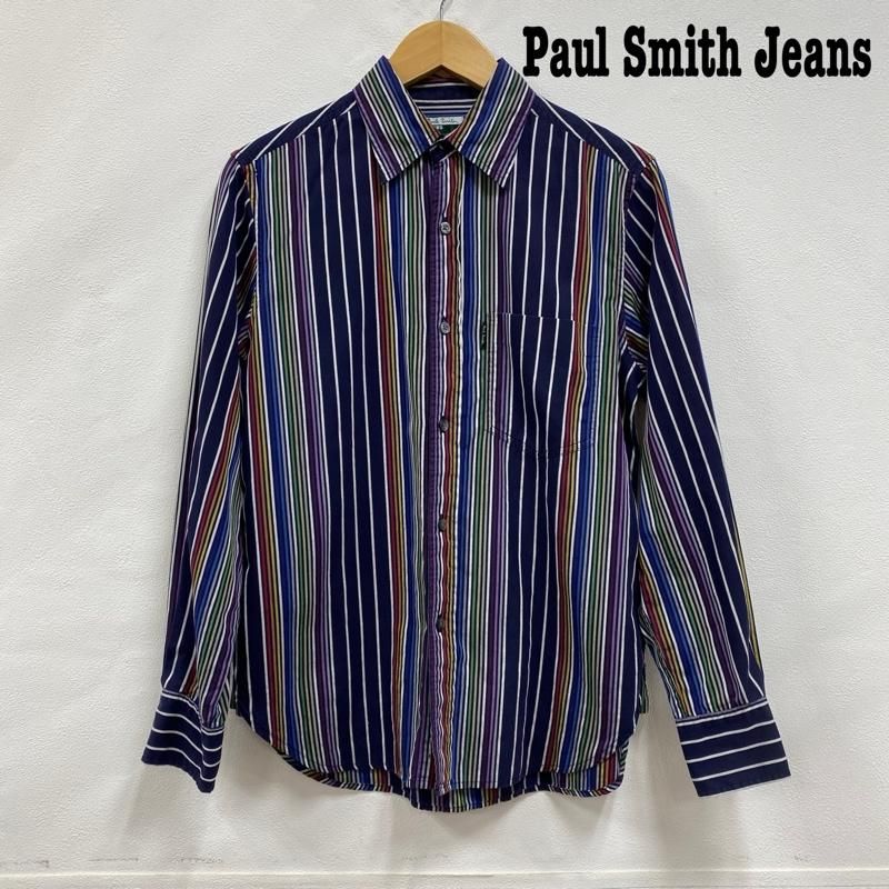 Paul Smith ポールスミス シャツ、ブラウス 長袖 Paul Smith Jeans マルチストライプ ボタンシャツ S