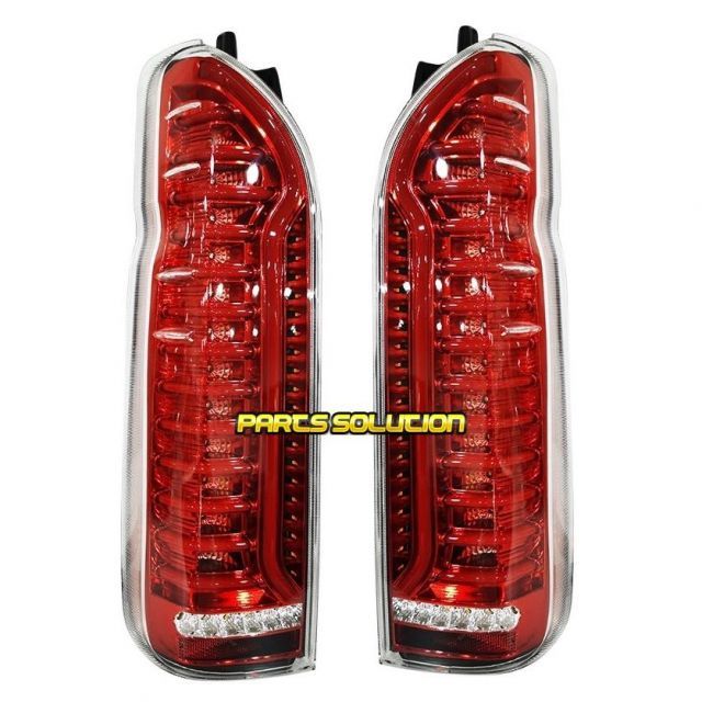 簡単カプラーオン取付 TOYOTA LED テールランプ テールライト TYPE D ハイエース | レジアスエース 200系 1～6型 2005y～2018y