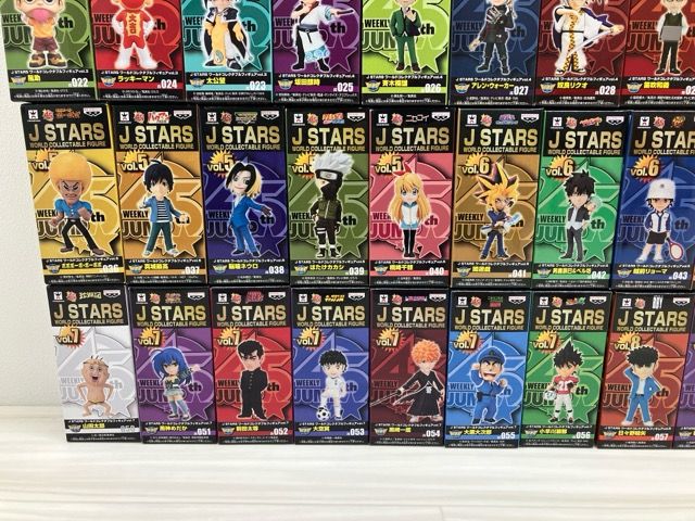 JSTARS ワールドコレクタブルフィギュア　vol.1～vol.8 全64種セット 未開封 【F5253-007】106 JSTARS ワールドコレクタブルフィギュア vol.1～vol.8 全64種