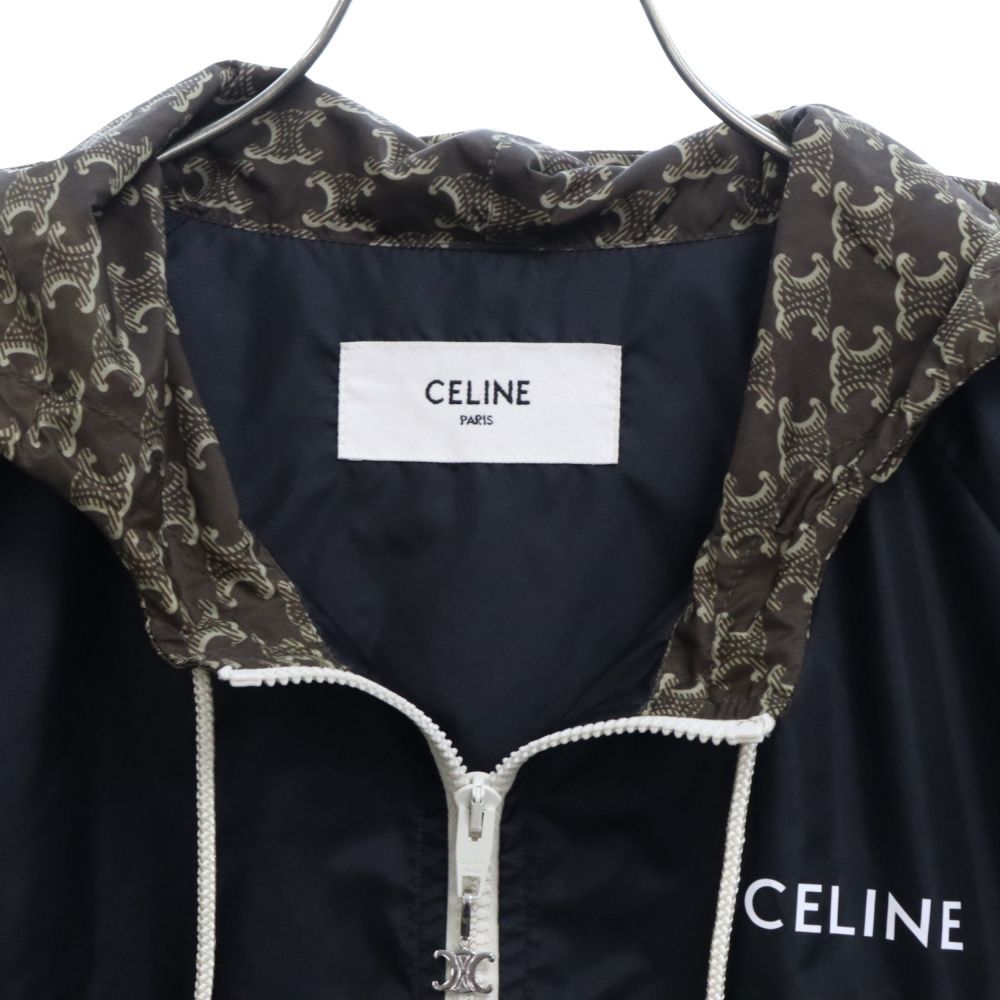 CELINE (セリーヌ) 23SS トリオンフ モノグラム ロゴ ナイロン ジップ 