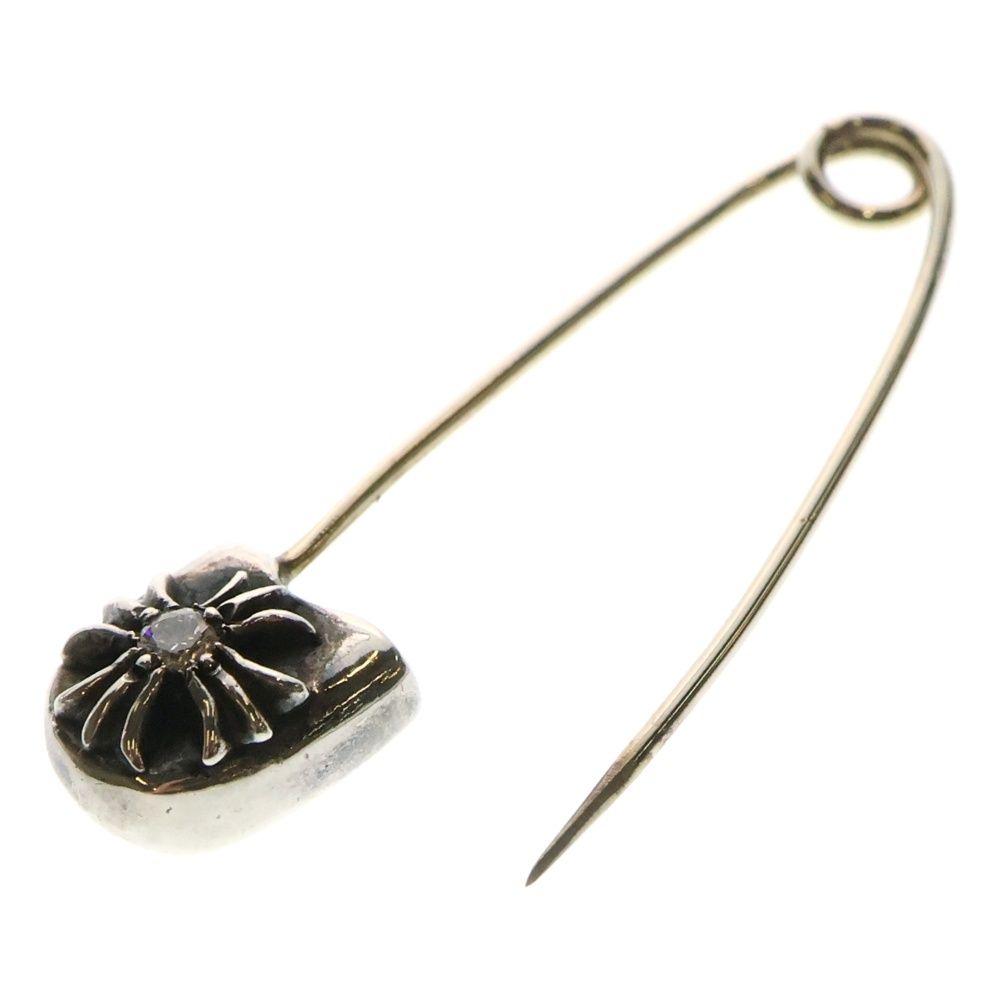 CHROME HEARTS SAFETY PINスモールペンダントトップ ダイヤ CHROME HEARTS SAFETY PINスモールペンダントトップ ダイヤ